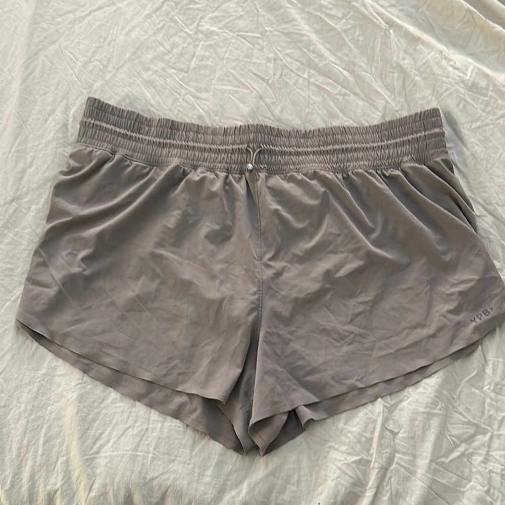 YPB by Abercrombie and Fitch Taupe flowy shorts